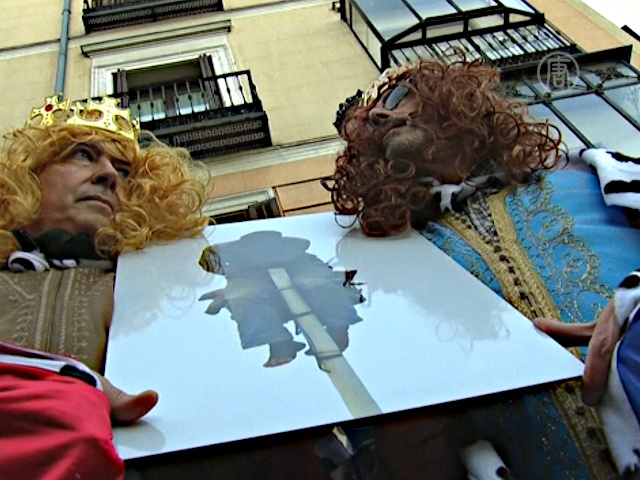 Испанцы протестуют против ущемления прав мигрантов