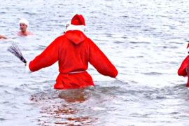 «Берлинские тюлени» штурмовали озеро на Рождество