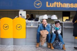 Пилоты Lufthansa снова объявили забастовку