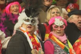 Рейнский карнавал стартовал в Кёльне