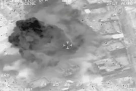 По новым позициям ИГИЛ в Сирии нанесли авиаудары