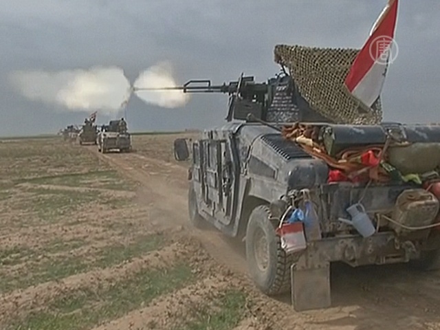 Боевиков ИГИЛ продолжают выбивать из Тикрита