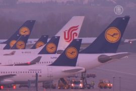 Lufthansa отменила 750 рейсов из-за стачки