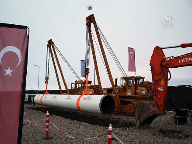 В Турции началось строительство газопровода TANAP