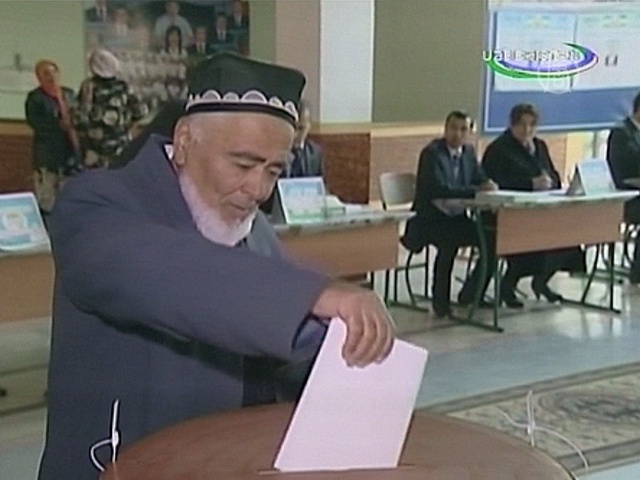 В Узбекистане в выборах участвовало 85% населения