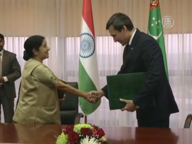 Индия и Туркменистан договорились о сотрудничестве