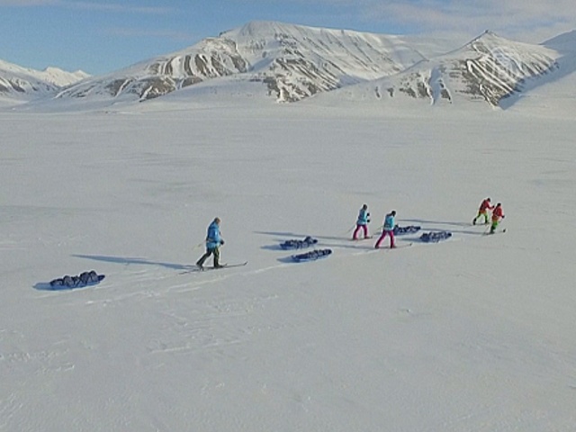 Подростки из Норвегии покоряют Северный полюс