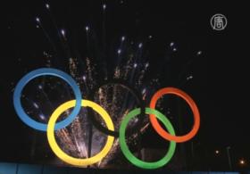 Олимпийскую эмблему установили в Рио-де-Жанейро