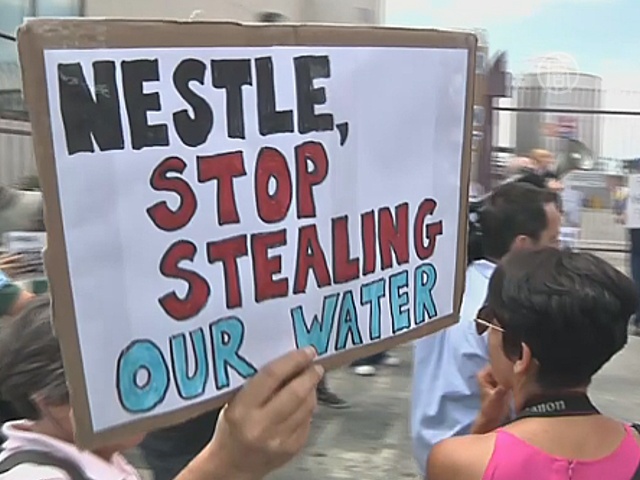 Nestle призвали не наживаться на воде Калифорнии