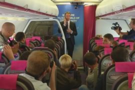 Авиаперевозчик Wizz Air празднует своё 11-летие