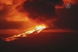 Вулкан на Галапагосах угрожает экосистеме