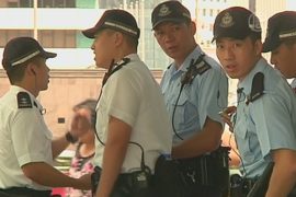 В Гонконге усилили присутствие полиции