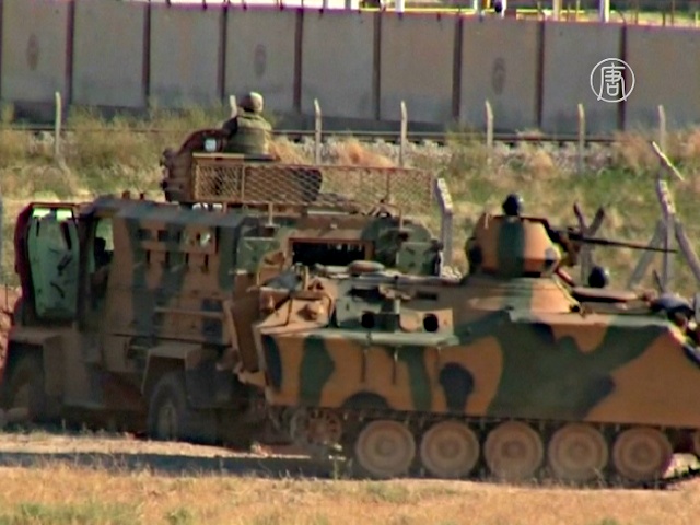 Турция укрепляет границу с Сирией после теракта