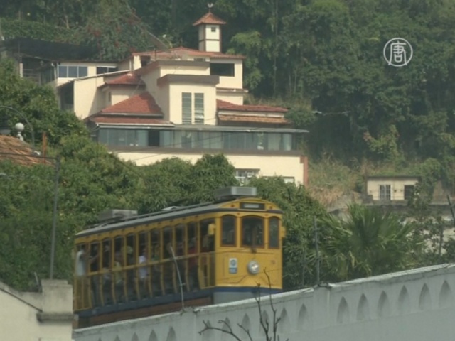 В Рио вновь запустили знаменитый трамвай