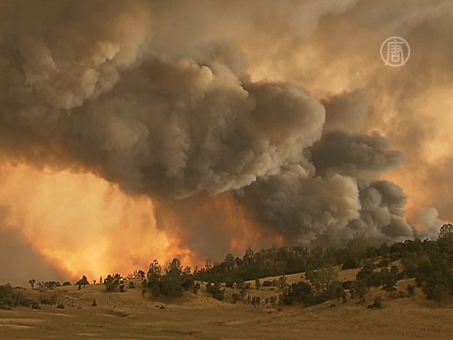 Север Калифорнии охватили лесные пожары