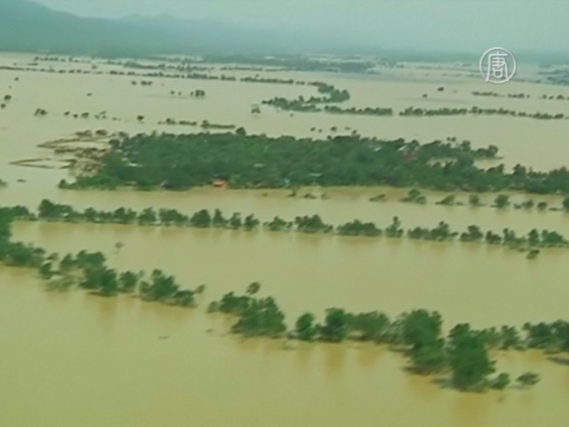 Наводнение в Мьянме: десятки погибших