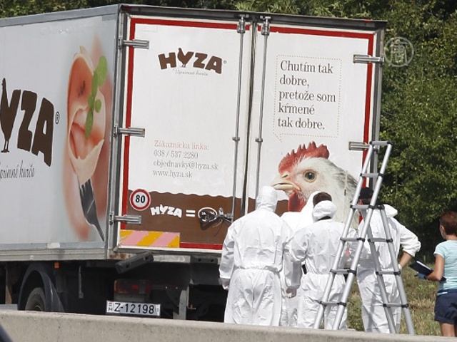 В Австрии нашли грузовик с телами мигрантов