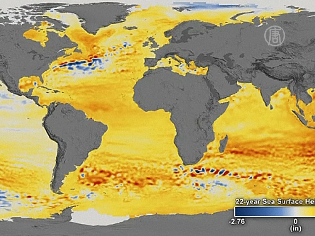 Снимки НАСА показали повышение мирового океана