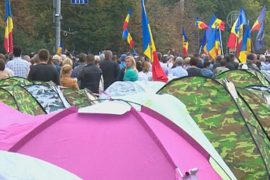 Бессрочный протест в Молдове продолжается