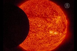 НАСА опубликовало запись двойного затмения Солнца