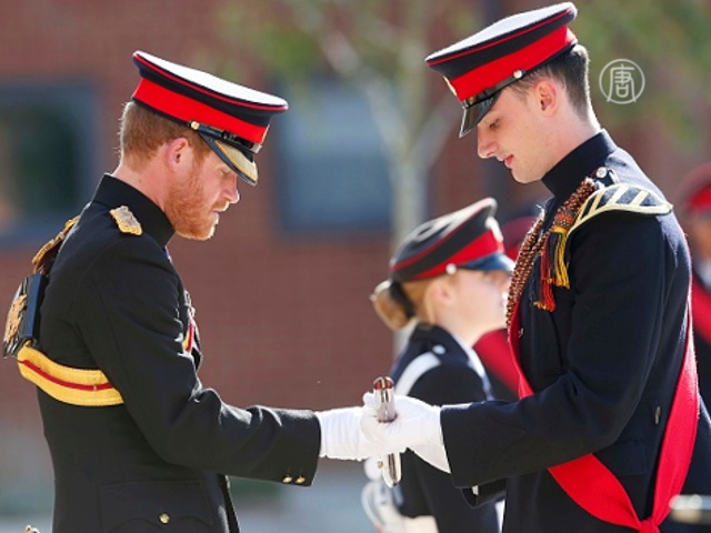 Принц Гарри проинспектировал военную школу
