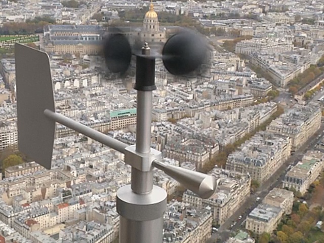 На Эйфелевой башне мониторят парижский воздух