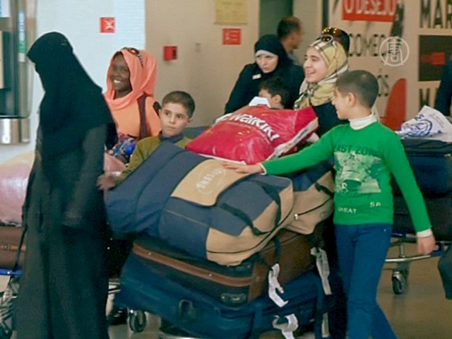 Португалия приняла 22 мигранта