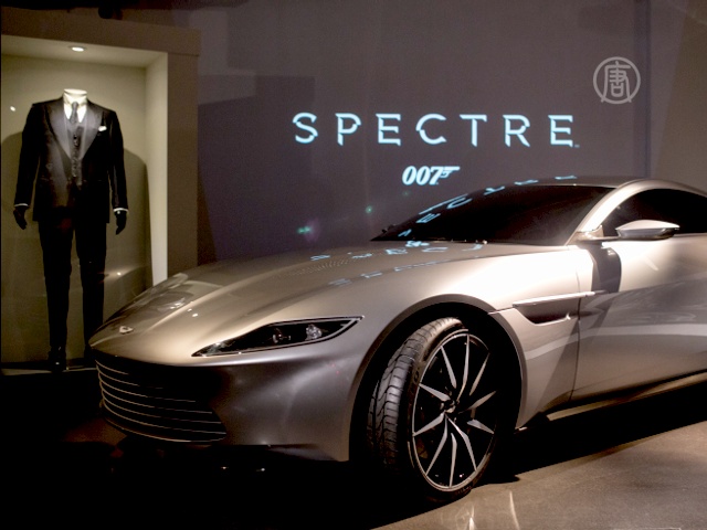 Новый Aston Martin агента 007 показывают в Лондоне