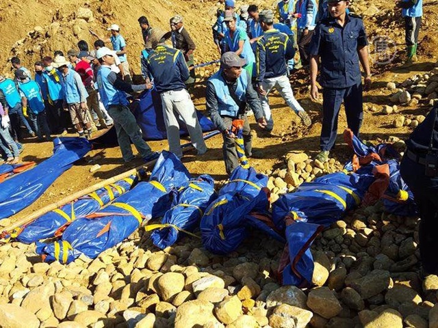 Оползень на шахте в Мьянме: более 110 жертв