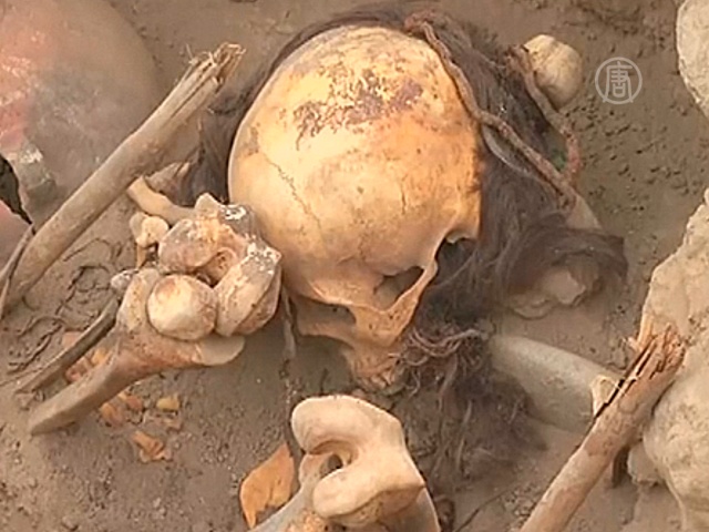 В Перу раскапывают уникальные гробницы инков