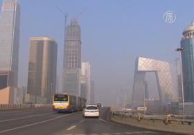 Смог уходит из Пекина, но остается в Шанхае