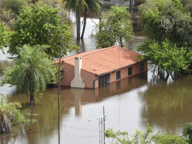 В Аргентине введен режим ЧП из-за наводнения