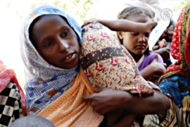 Дети в Эфиопии страдают от недоедания из-за засухи
