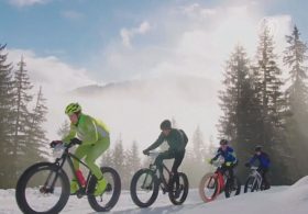 В Альпах прошёл турнир горных велосипедистов