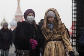 В России пытаются сдержать эпидемию свиного гриппа