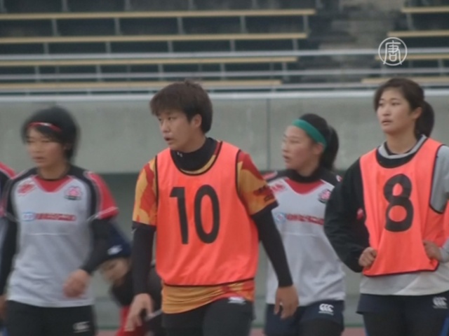 Японские регбистки готовятся к Олимпиаде