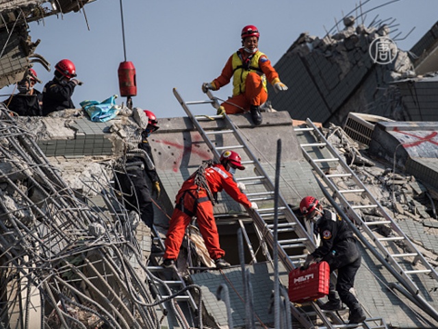 Число жертв землетрясения в Тайване растёт