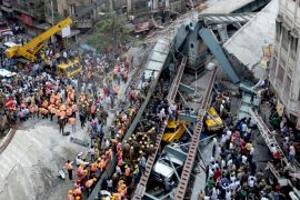 Обрушение эстакады в Индии: жертв уже 23