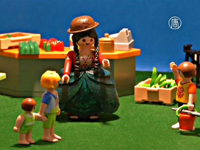 Кукла Чолита – изюминка выставки игрушек в Ла-Пасе