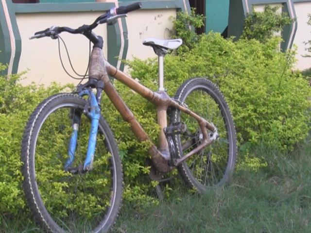 В Гане делают бамбуковые велосипеды