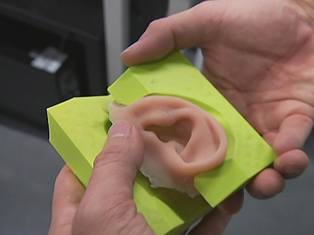 Австралия: уши печатают на 3D-принтере