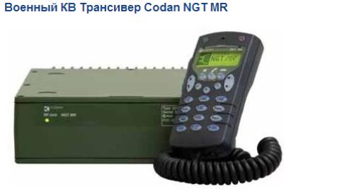 Военный КВ Трансивер Codan NGT MR: функционал и особенности