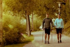 Скандинавская ходьба для здоровья нужна