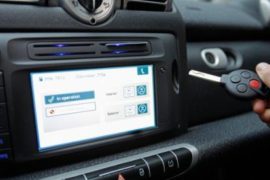 Автомобильный ключ с чипом