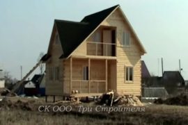 Чем выгоден дом из бруса?