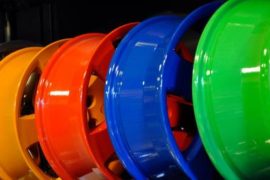 Порошковая покраска автомобильных дисков