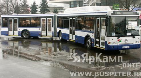 Популярный в России городской автобус ЛиАЗ-6213
